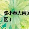 陈小春大湾区什么意思（陈小春为什么叫大湾区）
