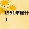 1951年属什么生肖属相(1951年属什么生肖) 1951年属什么生肖属相(1951年属什么生肖)