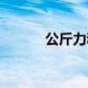 公斤力和兆帕的换算（公斤力）