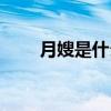 月嫂是什么工作单位（月嫂是什么）