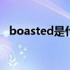 boasted是什么意思（boast是什么意思）