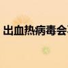 出血热病毒会不会人传人（出血热人传人吗）