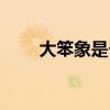 大笨象是个什么平台（大笨象系统）