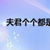 夫君个个都是狼大结局（夫君个个都是狼）