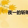 夜一的斩魄刀是什么（夜一的斩魄刀）