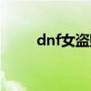 dnf女盗贼转职百度（dnf女盗贼）