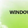 WINDOWSce（windowsce软件）