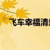 飞车幸福清泉怎么用（qq飞车幸福清泉）