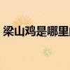梁山鸡是哪里的菜（担担鸡是什么地方的菜）