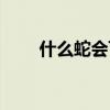 什么蛇会飞会游会爬（什么蛇会飞）