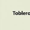 Toblerone巧克力（toro巧克力）