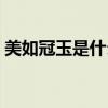 美如冠玉是什么生肖呀（美如冠玉打一生肖）