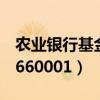 农业银行基金660001走势图（农业银行基金660001）