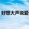 好想大声说爱你谐音歌词（好想大声说爱你）