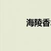 海陵香木功效作用（海陵香木）