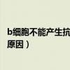 b细胞不能产生抗体的原因高中生物（b细胞不能产生抗体的原因）