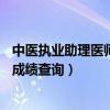 中医执业助理医师考试成绩查询14（中医执业助理医师考试成绩查询）