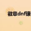 徽章dnf镶嵌位置（dnf徽章镶嵌部位）