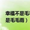幸福不是毛毛雨 幸福不是免费午餐（幸福不是毛毛雨）