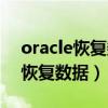 oracle恢复数据使用的结构是什么（oracle恢复数据）
