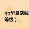 qq华夏战魂携带等级大全（qq华夏战魂携带等级）
