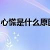 心慌是什么原因导致的武汉中原医院挂号网站