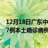 12月18日广东中山最新疫情消息今天实时数据通报：新增27例本土确诊病例和0例无症状感染者