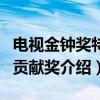电视金钟奖特别贡献奖（关于电视金钟奖特别贡献奖介绍）
