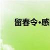 留春令·感旧（关于留春令·感旧介绍）