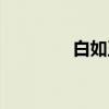 白如玉（关于白如玉介绍）