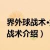 界外球战术·排队战术（关于界外球战术·排队战术介绍）