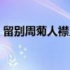留别周菊人襟兄（关于留别周菊人襟兄介绍）