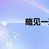 略见一斑（关于略见一斑介绍）