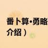 番卜算·勇略冠当时（关于番卜算·勇略冠当时介绍）