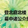 登北庭北楼 呈幕中诸公(关于登北庭北楼 呈幕中诸公介绍) 登北庭北楼 呈幕中诸公(关于登北庭北楼 呈幕中诸公介绍)