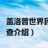 盖洛普世界民意调查（关于盖洛普世界民意调查介绍）