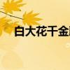 白大花千金藤（关于白大花千金藤介绍）