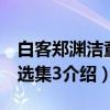 白客郑渊洁童话选集3（关于白客郑渊洁童话选集3介绍）