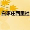 白家庄西里社区（关于白家庄西里社区介绍）