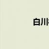 白川村（关于白川村介绍）