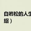 白岩松的人生哲学（关于白岩松的人生哲学介绍）