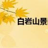 白岩山景区（关于白岩山景区介绍）