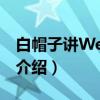白帽子讲Web安全（关于白帽子讲Web安全介绍）
