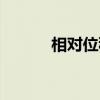 相对位移（关于相对位移介绍）