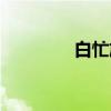 白忙族（关于白忙族介绍）