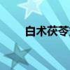 白术茯苓丸（关于白术茯苓丸介绍）