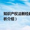 知识产权法新经典案例评析（关于知识产权法新经典案例评析介绍）