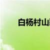白杨村山歌（关于白杨村山歌介绍）