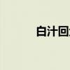 白汁回鱼（关于白汁回鱼介绍）