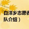 白洋乡志愿者服务队（关于白洋乡志愿者服务队介绍）
